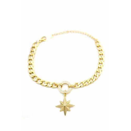 Kuzey Yıldızı Bileklik - Altın
