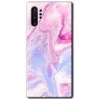 Potkal Hediye Fabrikası Samsung Galaxy Note 10 Plus HD Baskılı Kılıf + 9D Tam Ekran Koruyucu - Kabarmış Leke