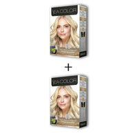 2X2 Tüp Krem Saç Boyası Seti Bebek Sarısı No:0.2
