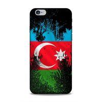 Apple Iphone 6S Plus Uyumlu Kılıf Azarbaijan (34) Slim Armor Kılıf Bayrak