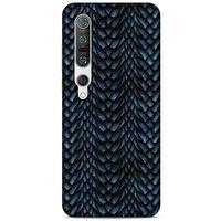 Xiaomi Mi 10 Pro Kılıf Dragons (4) Koruma Kılıfı Ejderha Skin Lacivert