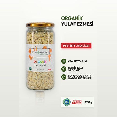 Organik Yulaf Ezmesi cam 200gr