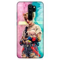 Xiaomi Redmi Note 8 Pro Uyumlu Kılıf Harley Quinn (27) Tasarımlı Kılıf Kobalt mavisi