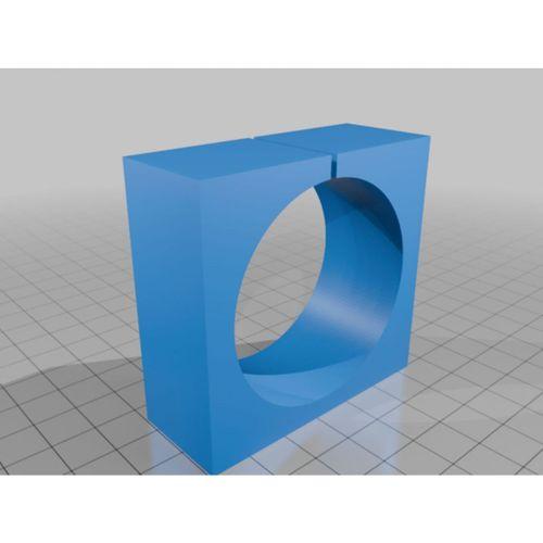 Şerit Testere İçin Egzoz Pie Cut Aparatı Arka Stoplu + Parametre Değiştirme Fusion Dosyası 3D Baskı (Bu ürün Sadece Plastik parçadır - Almadan Önce So