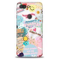 General Mobile GM 9 Pro Kılıf HD Baskılı Kılıf - Honey + Tam Ekran Koruyucu