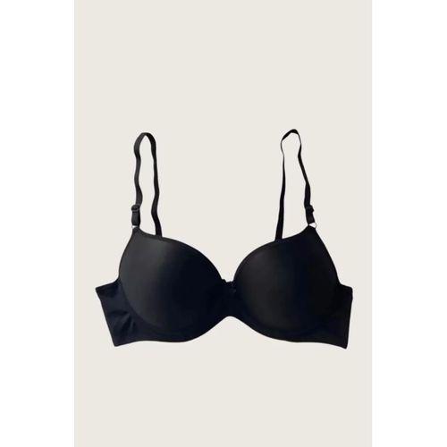 Mikro Kumaş Push Up Dolgulu Balenli Günlük Tek Destekli Sütyen