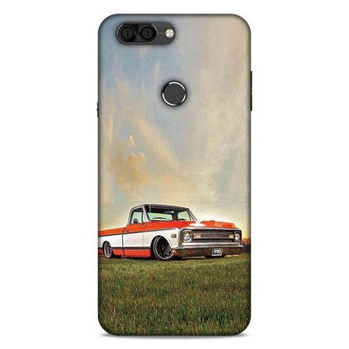 Lopard Vestel Venüs V6 Uyumlu Kılıf PickUpX (29) Arka Koruma Kılıfı Turuncu Beyaz