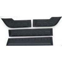 DACIA DUSTER 2018 Set 4 Parça Kapı Kaplama Siyah Mat Asa Kum Desen Hornet