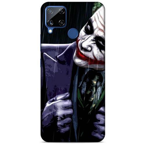 Realme C15 Uyumlu Kılıf Joker (14) Lansman Kılıf Açık Mor
