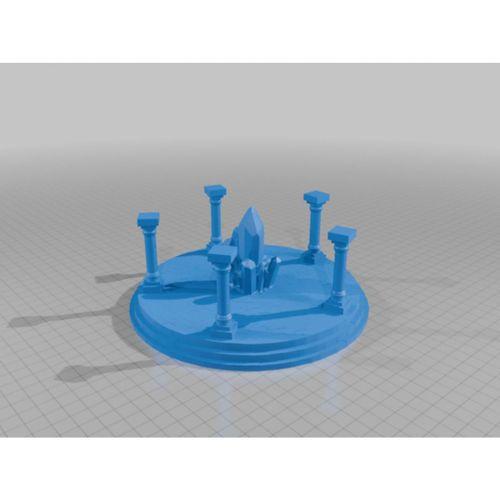 Yaşlılar Çemberi Fantastik Tapınak Arazisi (Bu ürün Sadece Plastik parçadır - Almadan Önce Soru Sorabilirsiniz)