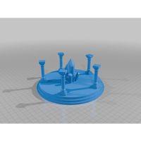 Yaşlılar Çemberi Fantastik Tapınak Arazisi (Bu ürün Sadece Plastik parçadır - Almadan Önce Soru Sorabilirsiniz)