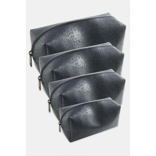 4 Adet El Tutmalı Makyaj Çantası