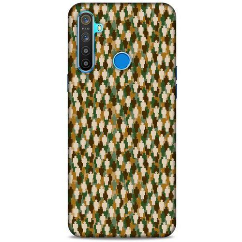Kamuflaj 48 Oppo Realme 5i Kılıf Silikon Kapak
