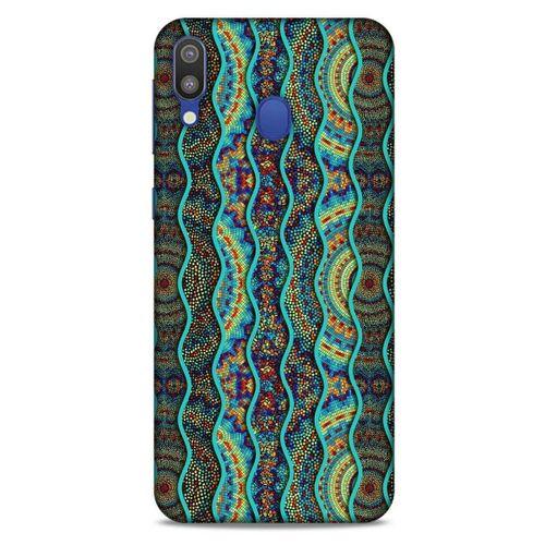 Samsung Galaxy M20 Kılıf Baskılı Özel Seri Taşlı (32) Soft Silikon Kılıf