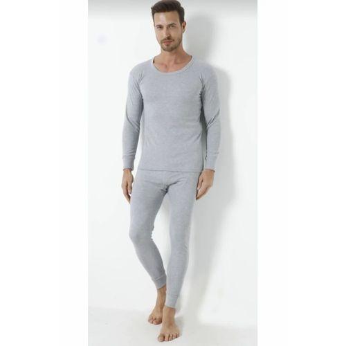 Berat YÜCEL Erkek Şardonlu Gri İçlik Termal Tayt