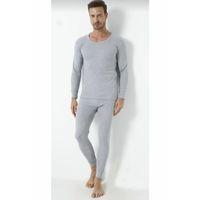 Berat YÜCEL Erkek Şardonlu Gri İçlik Termal Tayt