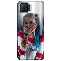 Oppo A73 Uyumlu Kılıf Harley Quinn (25) Antişok Kapak Kiremit