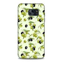 Frutix Zeytin 01 Samsung Galaxy S7 Edge Kılıf Desenli Silikon