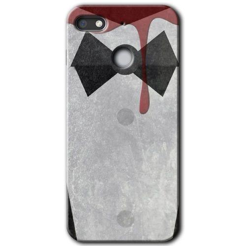 Potkal Hediye Fabrikası General Mobile GM 8 Go HD Baskılı Kılıf + 9D Tam Ekran Koruyucu - Gentleman Blood