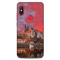 Xiaomi Redmi Note 6 Pro Kılıf Almanya (30) Silicone Case Nehir Şato