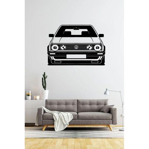 Golf Modifiyeli Araba Duvar Sticker Yapıştırma (SUDAN VE NEMDEN ETKİLENMEZ)