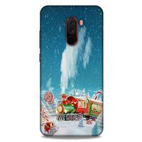 Xiaomi Pocophone F1 Kılıf Snowix (11) Tam Koruma Yeşil Kırmızı