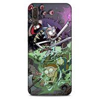 Huawei P20 Pro Uyumlu Kılıf Rick And Morty (25) Antişok Kapak Tricia Lange