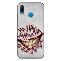 Huawei P20 Lite Uyumlu Kılıf Joker (6) Silikon Kılıf Bordo
