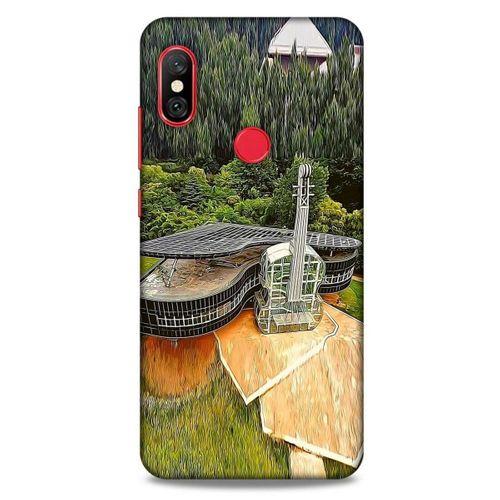 Xiaomi Mi A2 Lite Kılıf Dünya Mimarisi (31) TPU Kılıf Piano House Çin