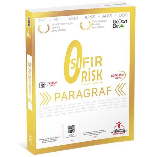Paragraf Sıfır Risk ÜçDörtBeş Yayınları