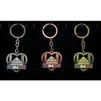 Metal Sultanahmet Anahtarlık Kalp Tasarım