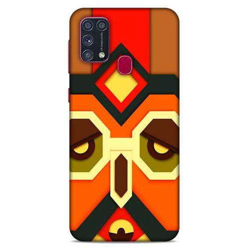 Lopard Samsung Galaxy M31 Uyumlu Kılıf Soyut Sanat (6) Desenli Silikon Kılıf