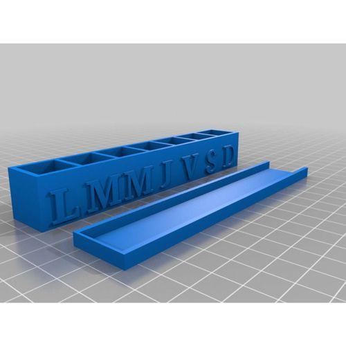 - Haftalık İlaç Kutusu (Bu ürün Sadece Plastik parçadır - Almadan Önce Soru Sorabilirsiniz)