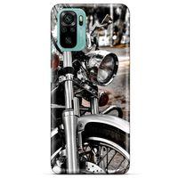 Xiaomi Redmi Note 10 5G Uyumlu Kılıf Motorsiklet (49) Ultra Silikon Kılıf Harley