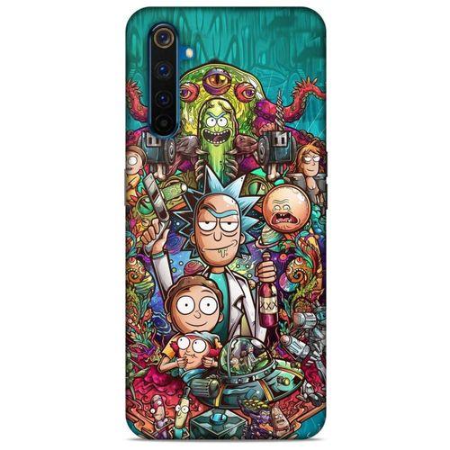 Realme 6 Uyumlu Kılıf Rick And Morty (32) Soft Silikon Kılıf Cronenberg Morty