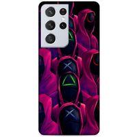 Samsung Galaxy S21 Ultra Uyumlu Kılıf Squid Game (49) Ultra Silikon Kılıf Danbi