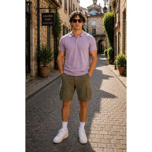 ALEXANDERGARDI Polo Yaka Düğmeli Triko T-shirt (50024)