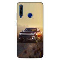 Lopard Huawei Y6P Uyumlu Kılıf PickUpX (40) Fit Silikon Kılıf Mor