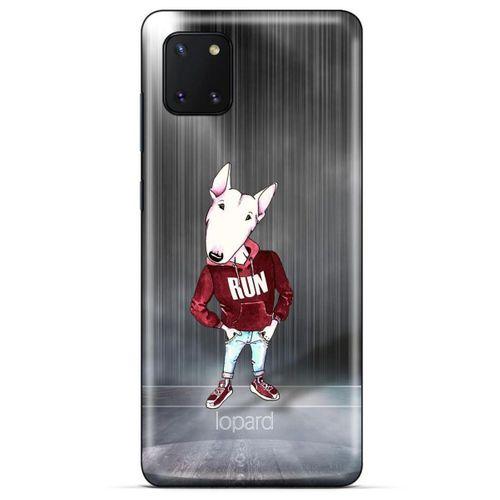Huawei Y5P Kılıf FunnyMaX (41) Tank Kılıf Gri Bull Teriyer