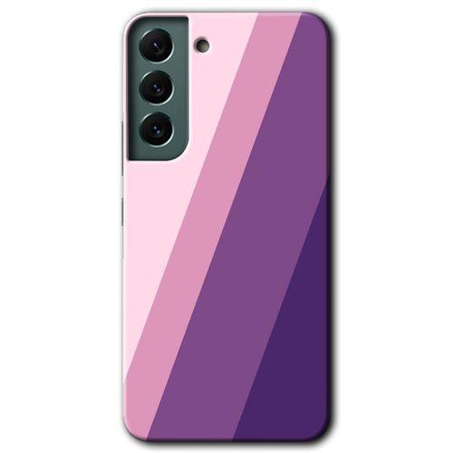 Galaxy S22 Plus Kılıf HD Desen Baskılı Arka Kapak - Oblique