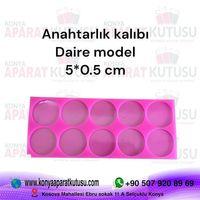 Anahtarlık kalıbı daire model