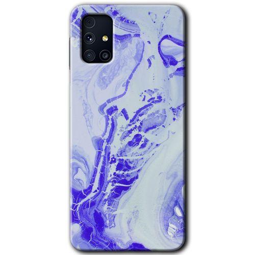 Potkal Hediye Fabrikası Samsung Galaxy M31s HD Baskılı Kılıf + 9D Tam Ekran Koruyucu - Cranny Liquid Wall