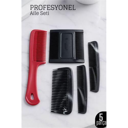 5'li Tarak Seti – Aile Tipi, Her Saç İçin Uygun