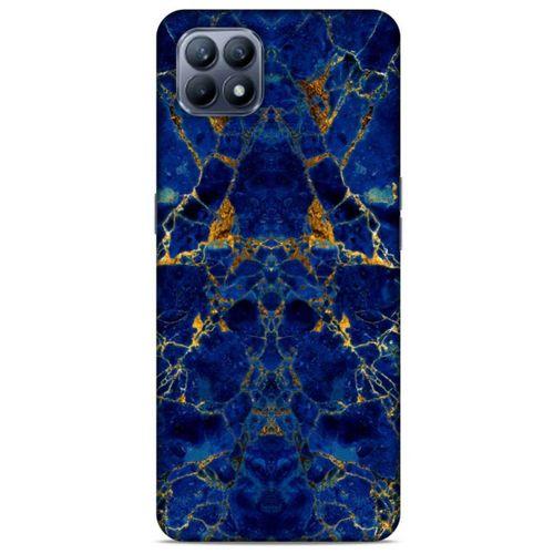 Huawei P40 Lite Uyumlu Kılıf Mavi Delisi (3) Kapak Suluboya