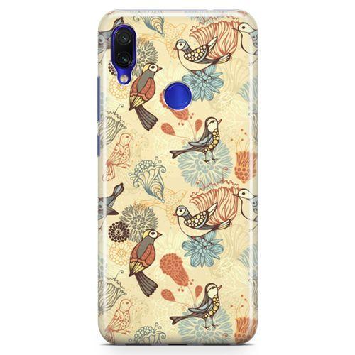 Xiaomi Redmi Note 7 Kılıf Cennet Papağanı Arka Kapak Koruma Desenli Full Koruyucu