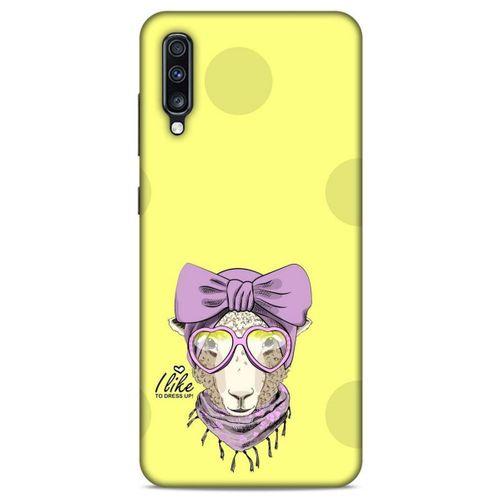 Animax Eşarplı Koyun Samsung Galaxy A70s Kılıf Desenli Silikon