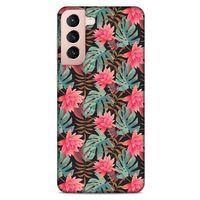 Lopard Samsung Galaxy S21 Uyumlu Kılıf Botanix (16) Kalın Kılıf