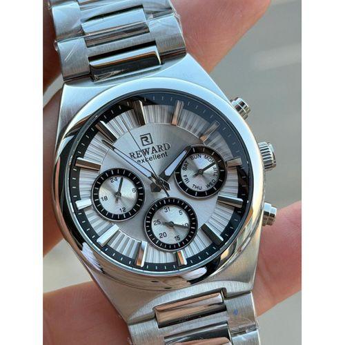 Reward İç Kadran Fonksiyonları Aktif Çelik Kordon 5 Atm 2 Yıl Garantili Erkek Kol Saati FT.GL.M06.3