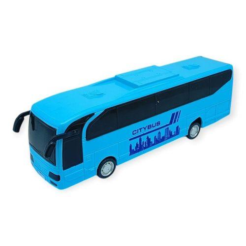 Sürtmeli Tur Otobüsü - 23 cm - Mavi