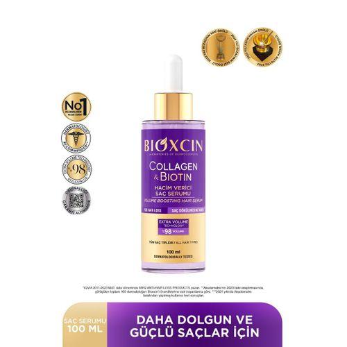 Bioxcin Bioxcin Collagen & Biotin Ekstra Hacim Serumu 100 Ml - Kolajen Biotin İnce Seyrek Saçlar